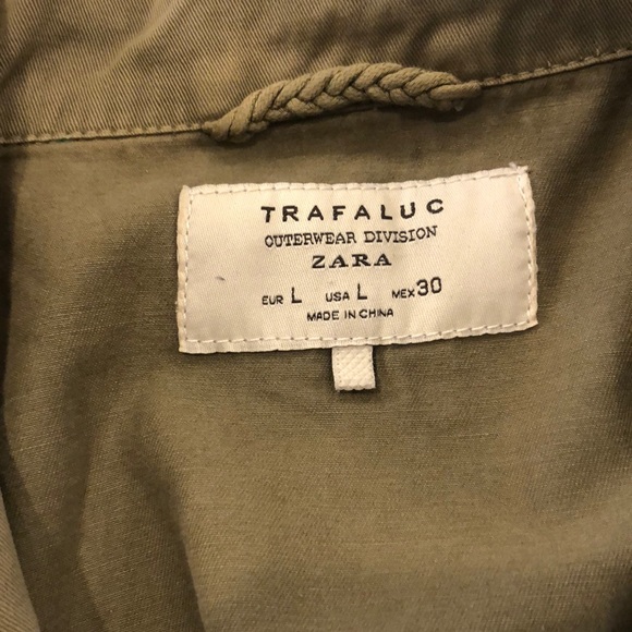 Zara Trafaluc utility jacket embellished - Picture 4 of 6